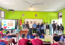 Kukerta UNRI Desa Teluk Samak Gelar Seminar Menulis Kreatif