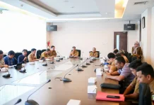 Pemko Dumai Ikuti Rapat Verifikasi DPPT oleh PUPRPKPP Riau