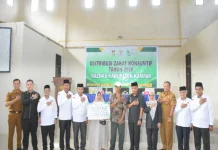 Baznas Kabupaten Kampar Distribusikan Zakat Konsumtif Tahun 2026