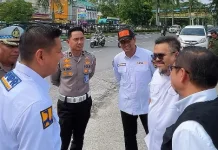 Pemko Pekanbaru Segera Normalisasi Drainase di Jalan Sudirman