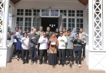 Audiensi Kemenkes dengan Bupati Rohil Lakukan Intra Action Review KLB Malaria di R