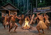 Tari Poang Tarian Perang Khas Suku Sakai Menjaga Warisan Budaya Pedalaman Siak