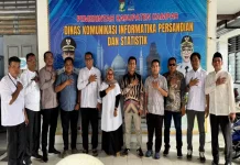 Diskominfo Kampar Terima Kunker DPRD Pariaman