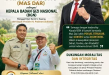 Mas Dar Pimpin BGN, Harapan Baru bagi Kedaulatan Pangan dan Gizi Nasional