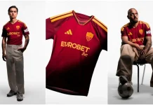 AS Roma Perkenalkan Home Kit 2026/2027, Usung Identitas Klasik Giallorossi