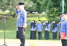 Plh Sekda Kuansing Pimpin Upacara HAN Ke-42, Perkuat Komitmen Pemenuhan Hak Anak