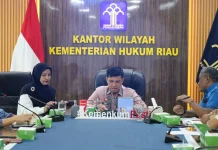 Kemenkum Riau Dorong Penyesuaian Regulasi Desa, Bahas Ranperda Kabupaten Rohil