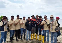 Bandara SSK II Pekanbaru Tanam 3.000 Mangrove di Siak