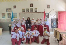 Kukerta UNRI Desa Sialang Pasung Tingkatkan Literasi Siswa