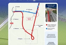Pemindahan Akses Keluar Tol Pekanbaru Dimulai 30 Juli 2026