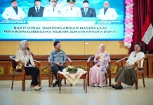 RSUD Dumai dan PERABOI Riau Kolaborasi Gelar Bakti Sosial