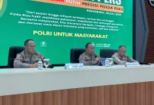 Polda Riau Mulai Ekspedisi Merah Putih Presisi 2026 di Perbatasan