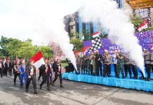 Kapolda Riau Lepas Ekspedisi Merah Putih Presisi Jangkau 17 Desa 3T