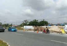 PUPR Pekanbaru Kebut Pembangunan Simpang Arifin Ahmad–Sudirman