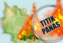 Hotspot di Riau Capai 39 Titik, Hujan Terbatas