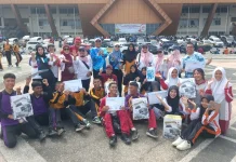 Permainan Tradisional Meriahkan HUT ke-69 Provinsi Riau