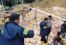 Polisi Bekuk Enam Pelaku PETI di Hulu Kuantan, Peralatan Disita
