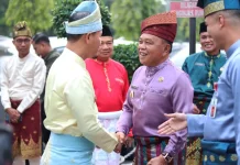 HUT Riau ke-69, Bupati Asmar Harapkan Pemerataan Pembangunan