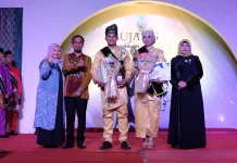 Muhammad Fazya dan Halda Mirsyanda Dinobatkan sebagai Bujang Dara Meranti 2026