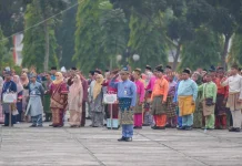Sekdako Fahmi Sukses Emban Tugas Sebagai Komandan Upacara