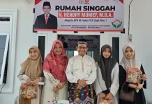 DPR RI Hendry Munief Sediakan Rumah Singgah untuk Warga Kurang Mampu di Riau