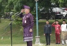 Pj Sekda Kuansing Muradi Pimpin Upacara HUT ke-69 Riau