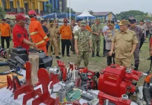 RAPP Turunkan Tim Fire Fighter dalam Apel Kesiapsiagaan Karhutla Riau