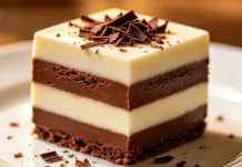 Resep Puding Susu Roti Tawar Lapis Coklat, Manis, Lembut, dan Mudah Dibuat