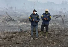 Polda Riau Tetapkan Dua Tersangka Karhutla Empat Hektare di Bengkalis