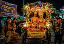 Pengantin Sahur Tradisi Unik Ramadan dari Pulau Palas Indragiri Hilir