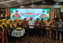 PWRI Riau Peringati HUT Ke-64, Perkuat Silaturahmi Pensiunan ASN Riau