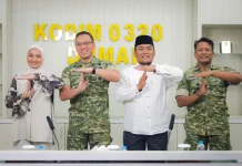 Wawako Sugiyarto dan Dandim Dumai Kupas Program Unggulan TNI AD di Ruang Podcast