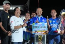 Alam Cahayo Tuah Nagoghi Juara Festival Pacu Jalur Kuansing
