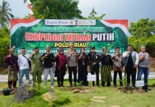 Ekspedisi Merah Putih Presisi Polda Riau Gandeng Komunitas dan Penggiat Medsos