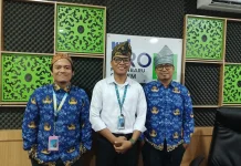 Semangat HUT ke-81 RRI, Penyiar Tetap Kenakan Atribut Daerah