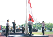 Kobarkan Semangat Kemerdekaan Polres Meranti Gelar Upacara HUT RI ke 81