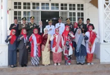 Pasukan Paskibraka Rohil Dapat Tepuk Tangan Meriah usai Kibarkan Merah Putih