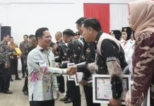Resepsi Kenegaraan HUT RI ke-81, Muklisin Ajak Semua Elemen Bersatu Bangun Kuansing