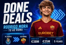 Rodrigo Mora Tiba di Roma, Era Baru Bersama Giallorossi