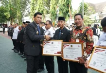 Pemkab Meranti Terima Penghargaan Mitra Kerja Kementerian Hukum 2026