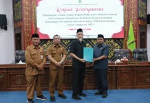 Wali Kota H. Paisal Hadiri Rapat Paripurna Pandangan Umum Fraksi DPRD Dumai