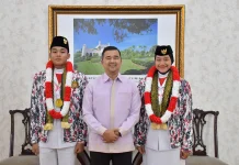 Dua Paskibraka Riau Siap Jadi Penggerak Nilai Pancasila