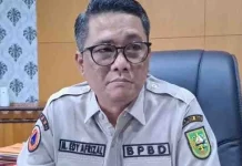 BPBD Riau Larang Drone Terbang di Area Water Bombing Karhutla