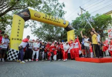 Buka Kelurahan Laksamana Fun Run
