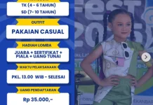 RRI Fest 2026 Hadirkan Lomba Fashion Show untuk Anak TK dan SD