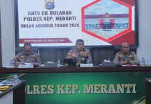Anev Polres Meranti, Bahas Karhutla dan Pilkades