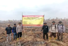 Buruh Tani di Sinaboi Tersangka Pembakar Hutan dan Lahan