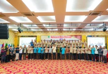 Resmi Dikukuhkan, Pengurus KONI Meranti Berkomitmen Targetkan Prestasi