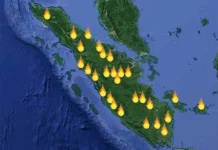 Hotspot Sumatra Capai 1.874 Titik, Riau 62 Hotspot