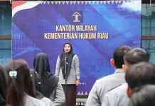 Pimpin Apel Pagi, Kadiv P3H Tekankan Persiapan Desk Evaluasi WBBM
